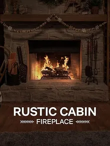 Rustic Cabin Fireplace