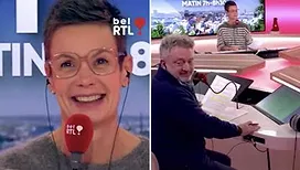 « Le jeudi, ce n’est pas mon jour » : Sandrine Dans et l’équipe de « Bel RTL Matin » font face à des soucis techniques, en plein direct (vidéo)