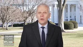 « J’ai trouvé ça horrible » : rumeurs de fond vert et maquillage suspect… Luc Gilson sort du silence après son RTL Info 19h à Washington