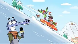 Spécial J.O. d’hiver : le programme jeunesse « Les Jeux de La Fontaine » passe sur la glace