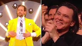«&nbsp;Respect et bravo&nbsp;», «&nbsp;Showman&nbsp;», «&nbsp;Magistral&nbsp;»&nbsp;: Benjamin Lavernhe subjugue les internautes avec son numéro d’ouverture des César 2026, face à Jim Carrey (vidéo)