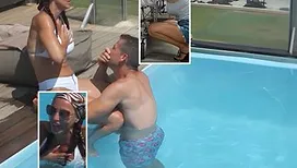 « Je me suis éclaté le sternum, j’ai très mal » : Cindy révèle ce que vous n’avez pas vu après sa chute provoquée par Gaël dans « Mariés au premier regard »