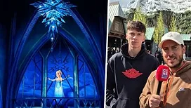 « Le petit dernier a eu peur » : Eden Hazard donne son avis sur la nouvelle attraction « World of Frozen » à Disneyland Paris (vidéo)