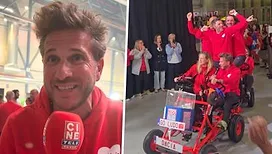 « J’ai été bouleversé par plein de gens » : Ludovic Daxhelet très ému après son défi cuistax pour le Télévie (vidéo)