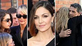 Laeticia Hallyday, Catherine Deneuve, Guillaume Canet… un dernier hommage a été rendu à Nadia Farès en présence de nombreuses personnalités (photos)