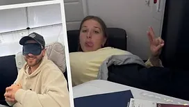 Pierre Garnier et Helena dans la même cabine, en classe Business : les dessous de leur voyage à Miami (photos)