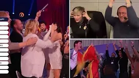 Ce que vous n’avez pas vu à l’Eurovision : les images de liesse dans la cabine de Jean-Louis Lahaye et Fanny Jandrain, après la qualification de la Belgique en finale (vidéo)