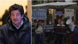 « Pas de scène pour les violeurs » : la représentation de Patrick Bruel au théâtre annulée après une nouvelle action féministe (vidéo)
