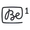 Logo de be1