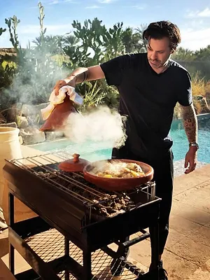 Sergio over de grens