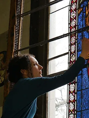 Chartres, l'art du vitrail