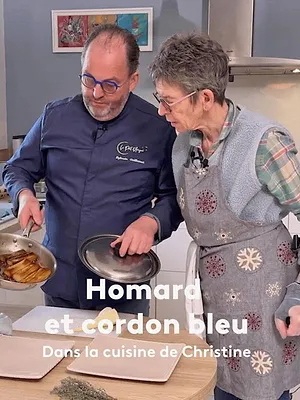 Homard et cordon bleu