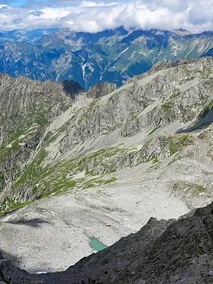 En marche sur les glaciers