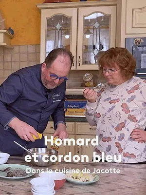 Homard et cordon bleu