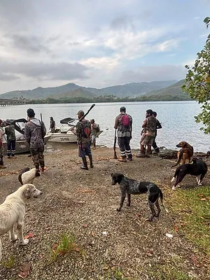 Nouvelle Calédonie, chasseurs du Pacifique