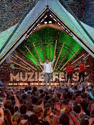 Muziekfeest op het Plein