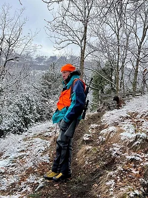 Recherche au sang en montagne