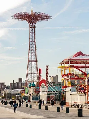 Printemps new-yorkais à Coney Island