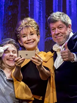 La famille et le potager