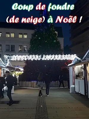 Coup de foudre (de neige) à Noël !