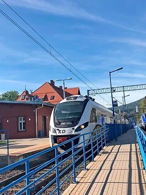 Un billet de train dans les Sudètes