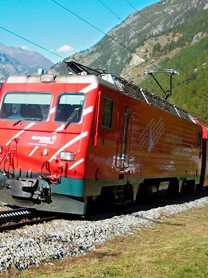 Glacierexpress - Von St. Moritz zum Matterhorn