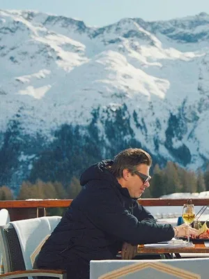 Sergio over de grens