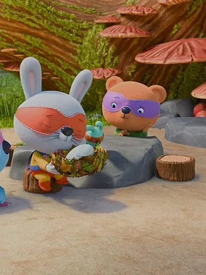 Les mini-héros de la forêt S1 E8