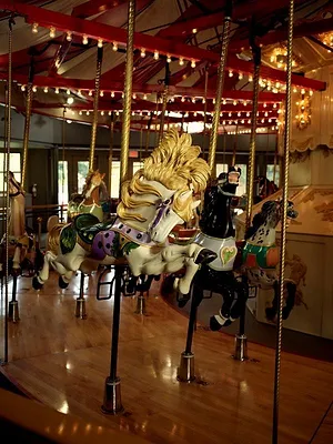 Le manège magique de Noël