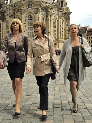 Herzdamen an der Elbe