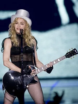 In France with Madonna