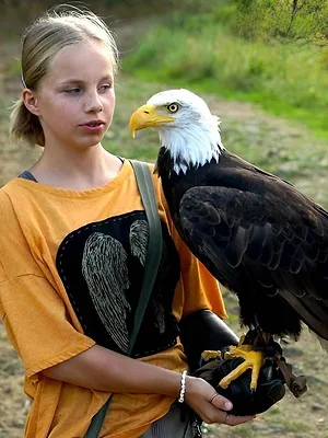 Lea, der Adler und ich