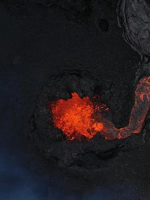 Island im Winter - Glühende Lava und ewiges Eis