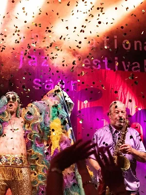 "Hot like hell" - die Mardi Gras Band Louisiana Avenue