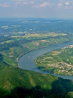Der Südwesten von oben