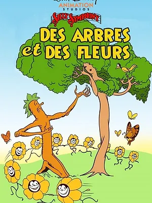 Des arbres et des fleurs