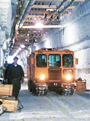 Une base secrète sous la glace