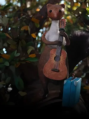Une guitare à la mer