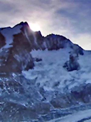 Am Eisstrom des Großglockner