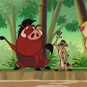 Timon et Pumbaa
