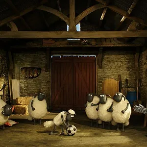 Shaun le mouton : mossy bottom farm shorts