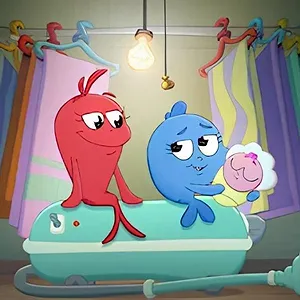 Un poisson rouge, un poisson bleu