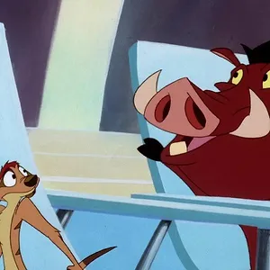 Timon et Pumbaa