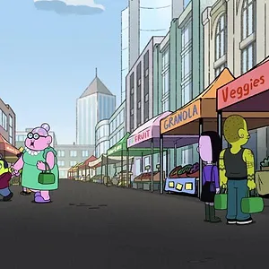 Les Green à Big City