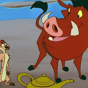 Timon et Pumbaa