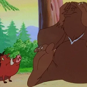 Timon et Pumbaa