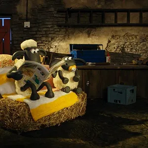 Shaun le mouton : mossy bottom farm shorts