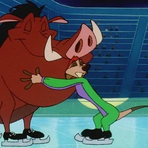 Timon et Pumbaa
