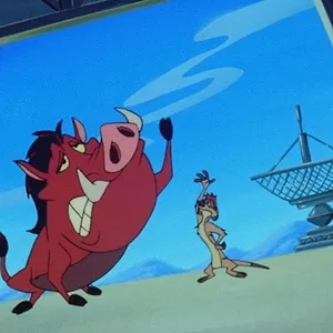 Timon et Pumbaa
