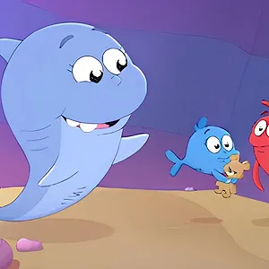 Un poisson rouge, un poisson bleu